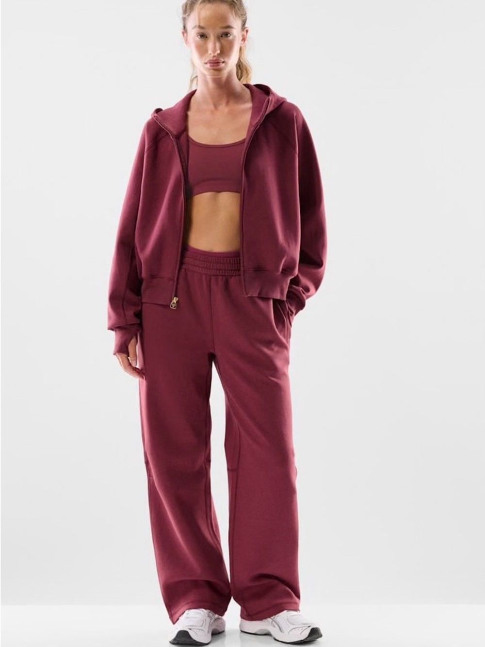Aritzia FormaFleece™ Replenish Sweatpant – Cordovan – Size S